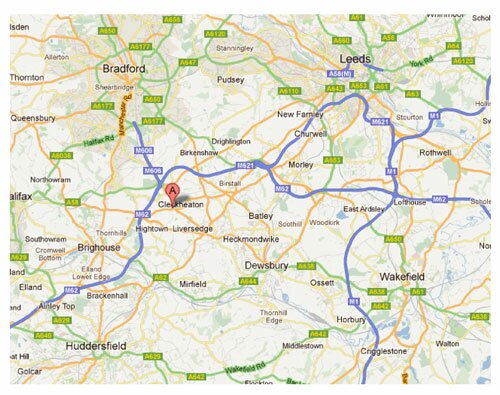 Overview of office location, Taber Holidays